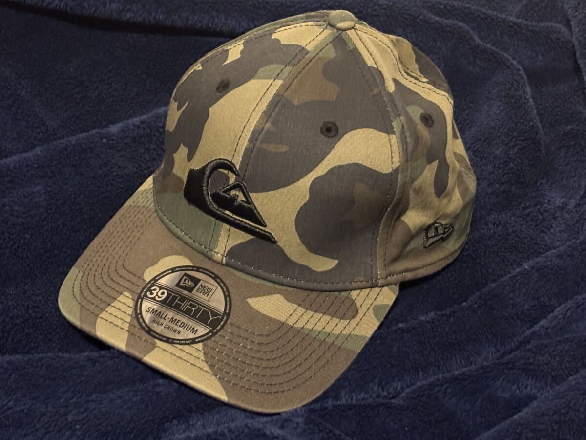 クイックシルバー迷彩キャップ_画像1