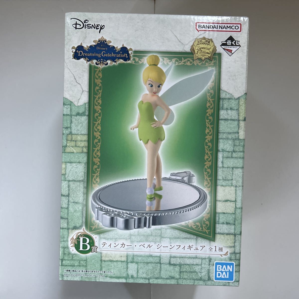 ディズニー 一番くじ B賞ティンカー ベル フィギュア_画像1