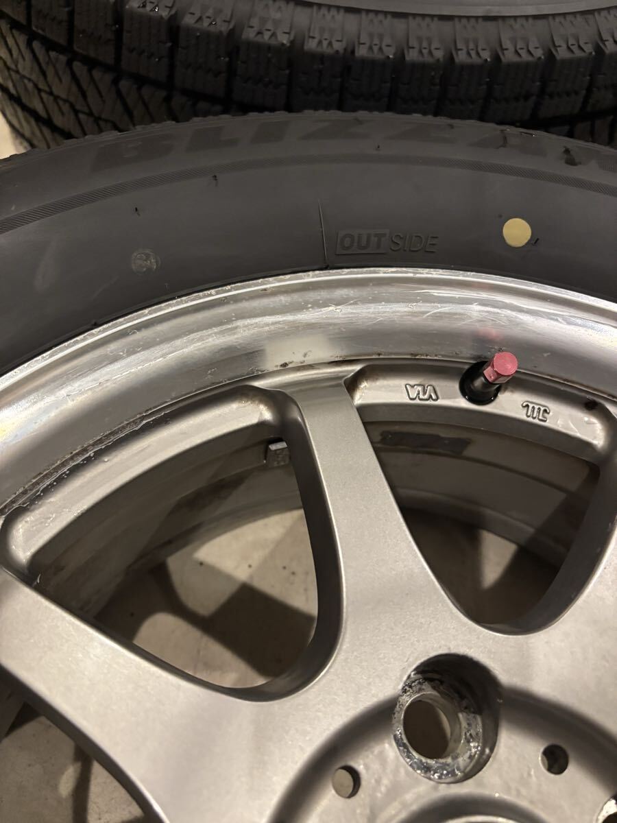★本州送込み★ブリヂストン　VRX2 215/65R16 2023年製 スタッドレスタイヤ_画像7