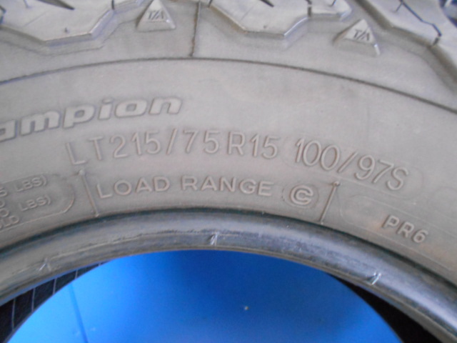 215/75R15　BFグッドリッチ　オールテレン　T/A　KO2　19年製　4本セット_画像2