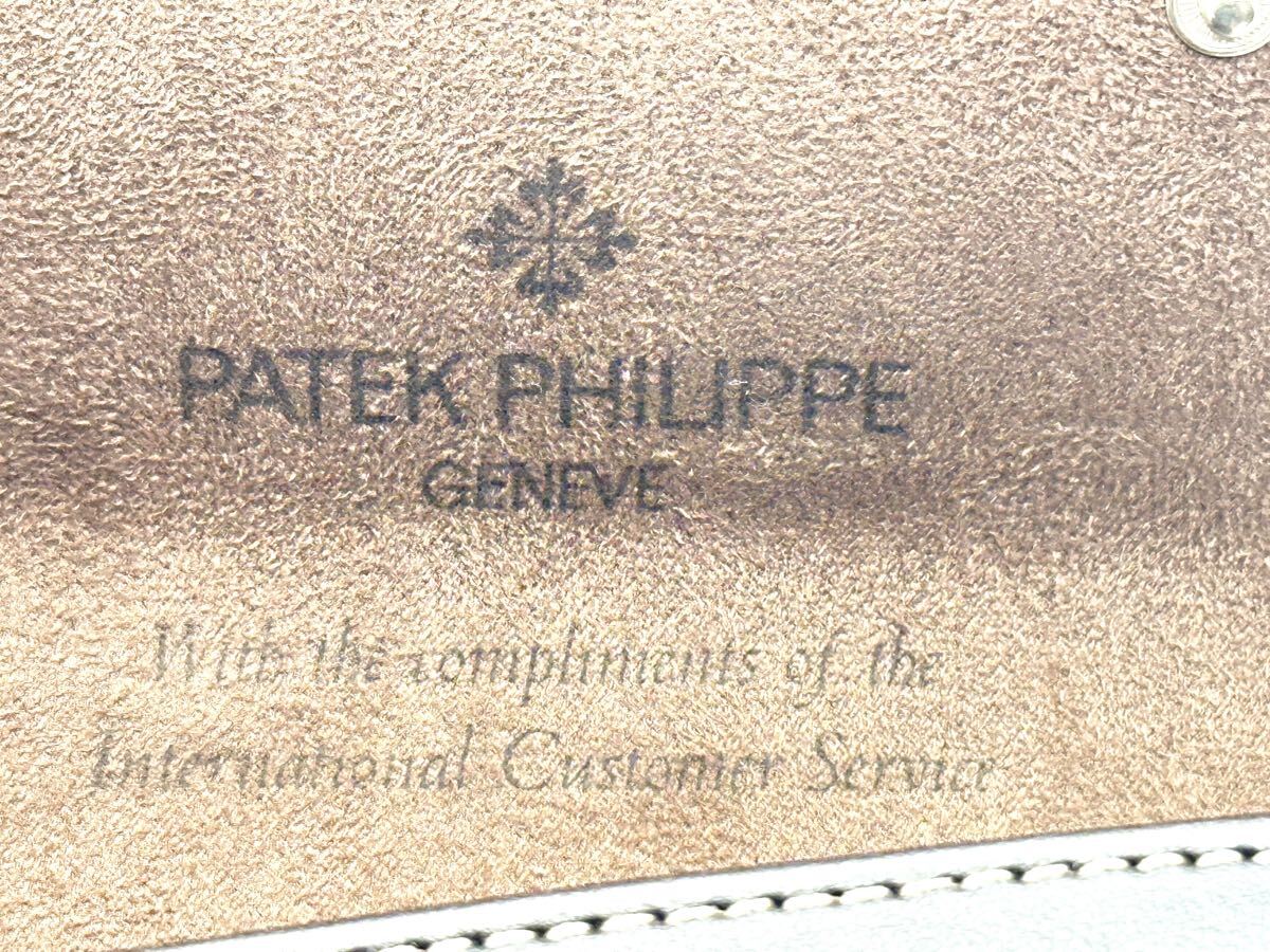PATEK PHILIPPE パテックフィリップ 純正 腕時計 ソフト ケース 保管 持運び 収納 ポーチ _画像4