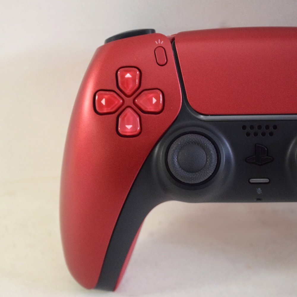美品 SONY PS5 ワイヤレスコントローラー DualSense CFI-ZCT1J 07 ヴォルカニックレッド アクティブトリガー PlayStation5 ソニー_画像3