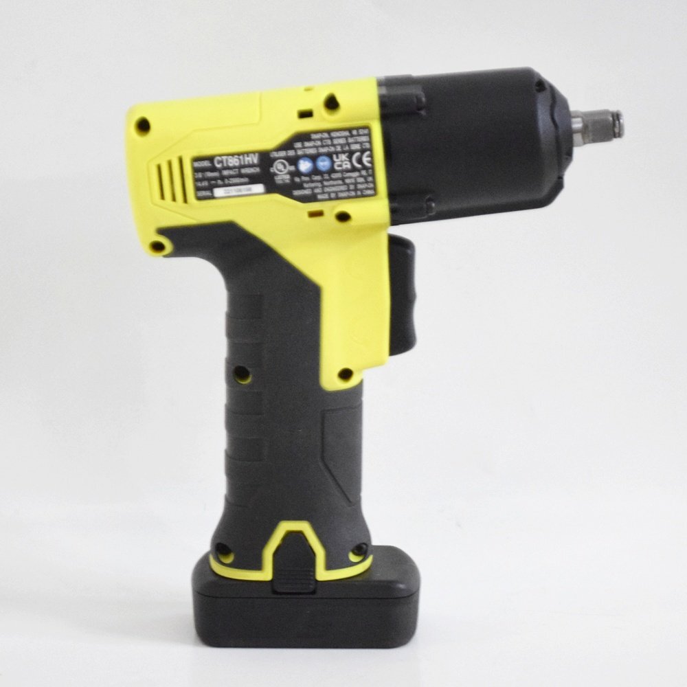 美品 スナップオン コードレスインパクトレンチ CT861HV 14.4V 回転数0～2500rpm 差込角3/8 バッテリー 充電器付属 Snap-on_画像2