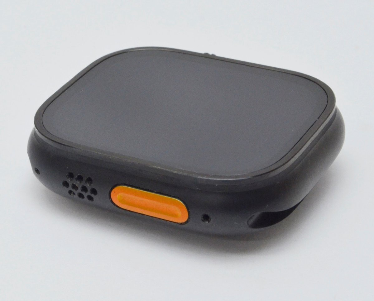 良品 Apple Watch Ultra2 MYTC3J/A 49mm ブラックチタニウム ミラネーゼループ M アップル ウォッチ_画像3