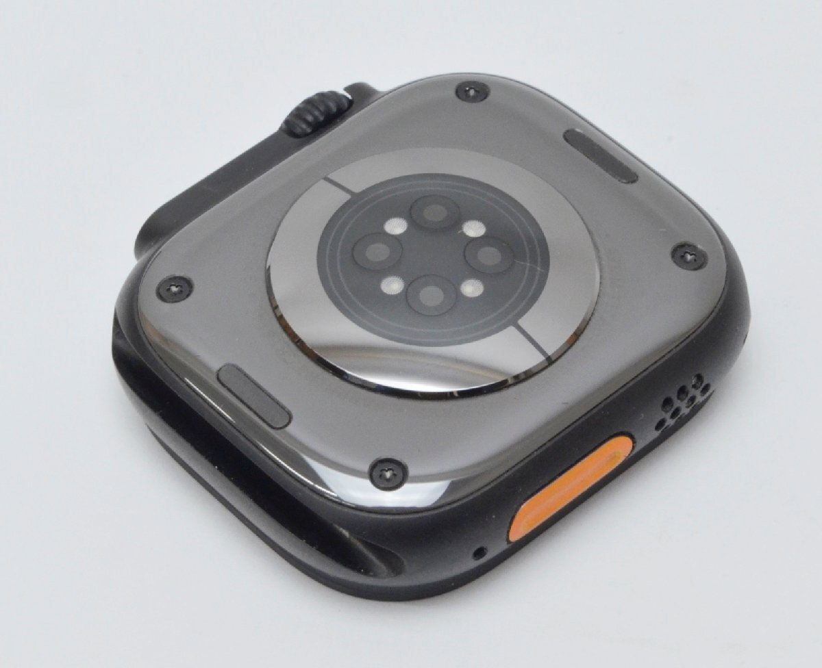 良品 Apple Watch Ultra2 MYTC3J/A 49mm ブラックチタニウム ミラネーゼループ M アップル ウォッチ_画像4