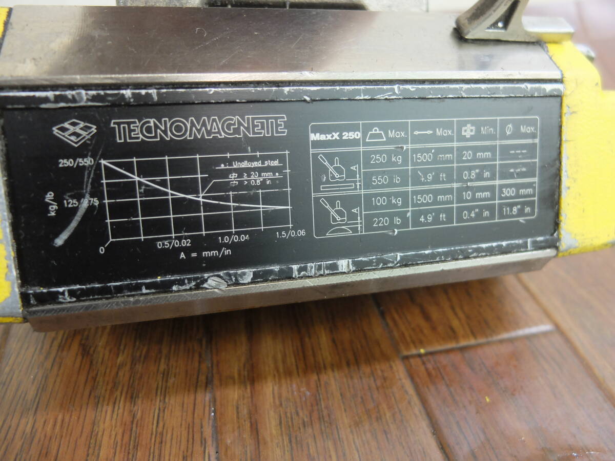 ★☆TECNOMAGNETEテクノマグネット MaxX 250 マグネットリフター☆★_画像7
