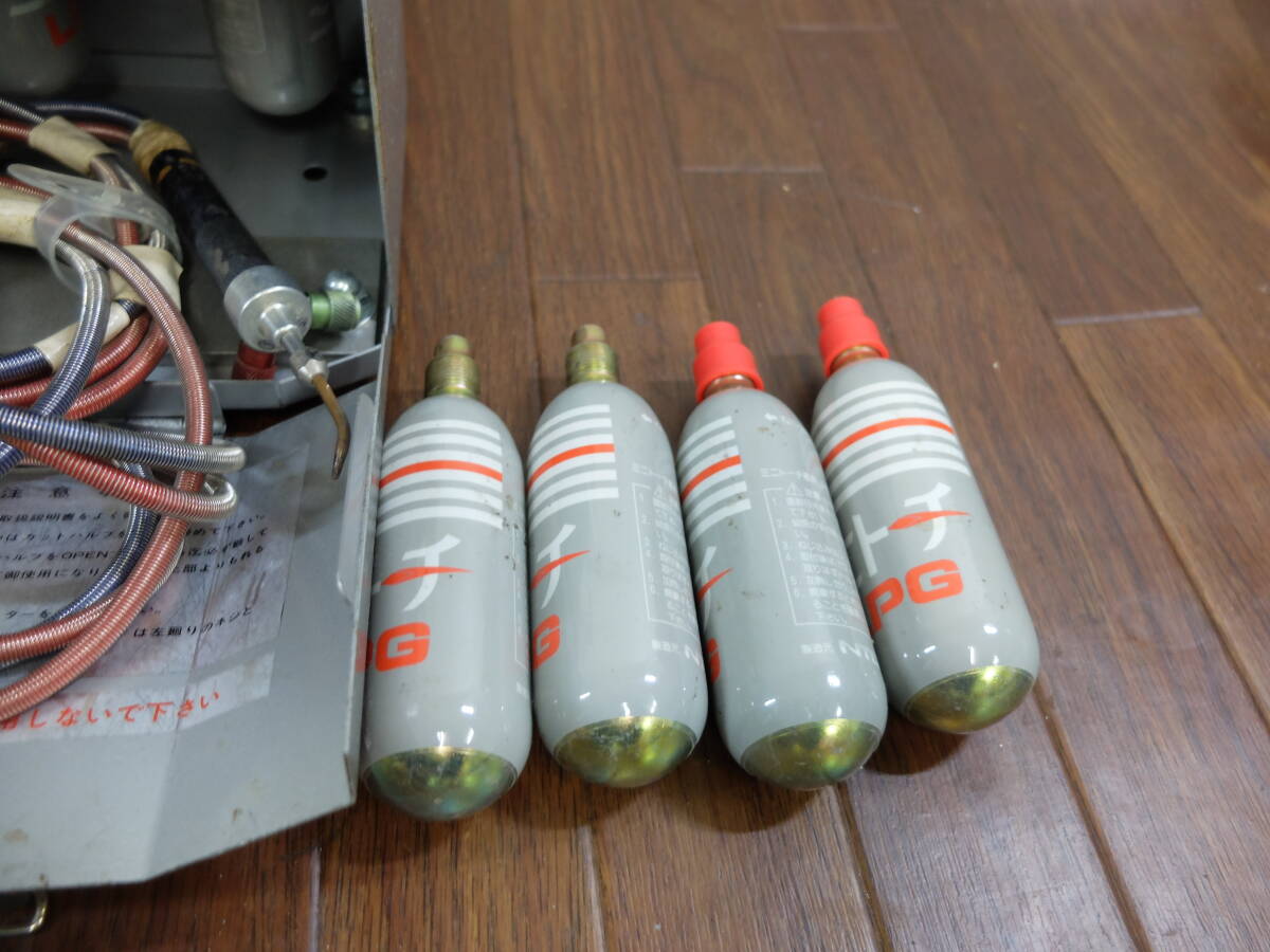 ★☆NTG 日本炭酸瓦斯 超小型溶接機 ミニトーチ NT-13 ガストーチ バーナー 動作品☆★_画像3