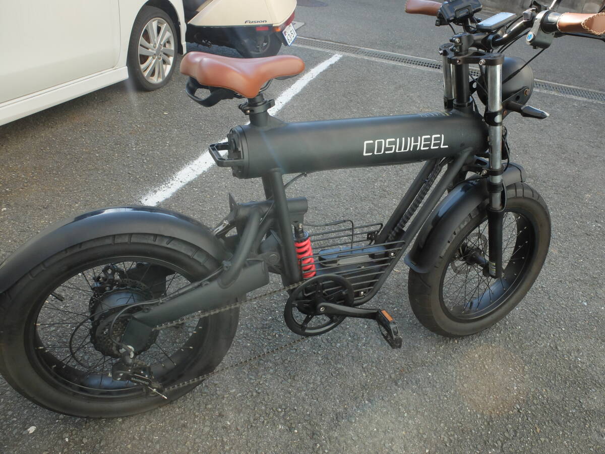 ★☆COSWHEEL 電動アシスト 自転車 電動バイク 20インチ 原付一種 ジャンク☆★_画像3