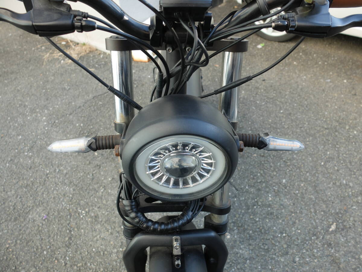 ★☆COSWHEEL 電動アシスト 自転車 電動バイク 20インチ 原付一種 ジャンク☆★_画像4