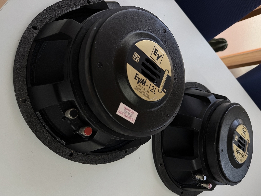 Electro-Voice ( электро voice ) EVM-12L 12 дюймовый Driver / сабвуфер 812-2627 ценный товар 2 шт. пара второй .