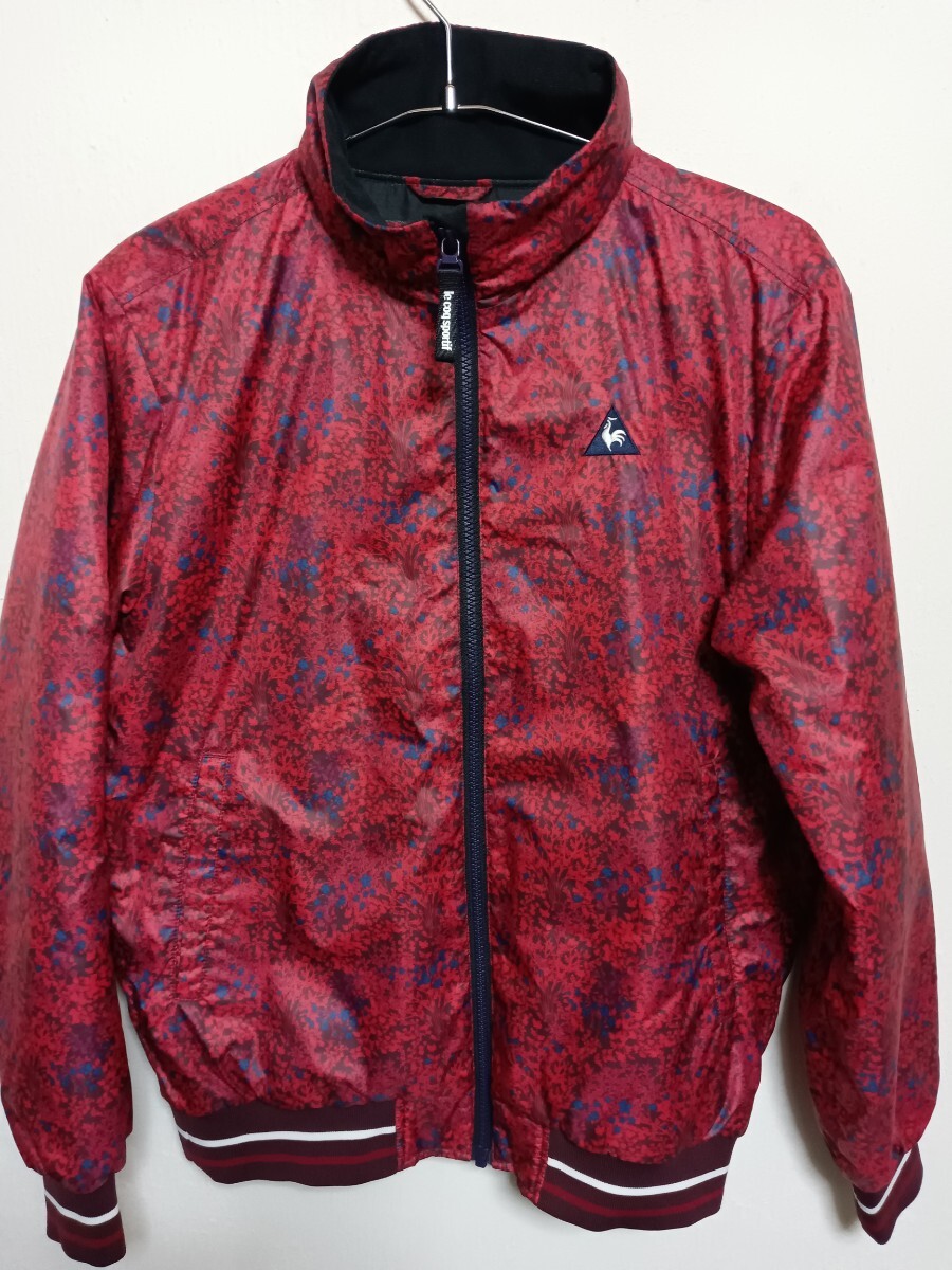 ●美品　ルコック Heat Pot 花柄　ジップジャケット　サイズＭ●_画像1