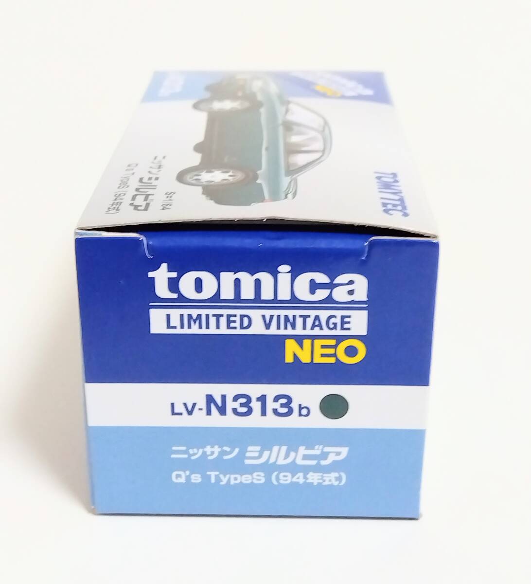 訳あり★トミカリミテッド ヴィンテージネオ LV-N313b【ニッサン シルビア Q’s TypeS 94年式】青緑★まとめて同梱可能♪ _画像6