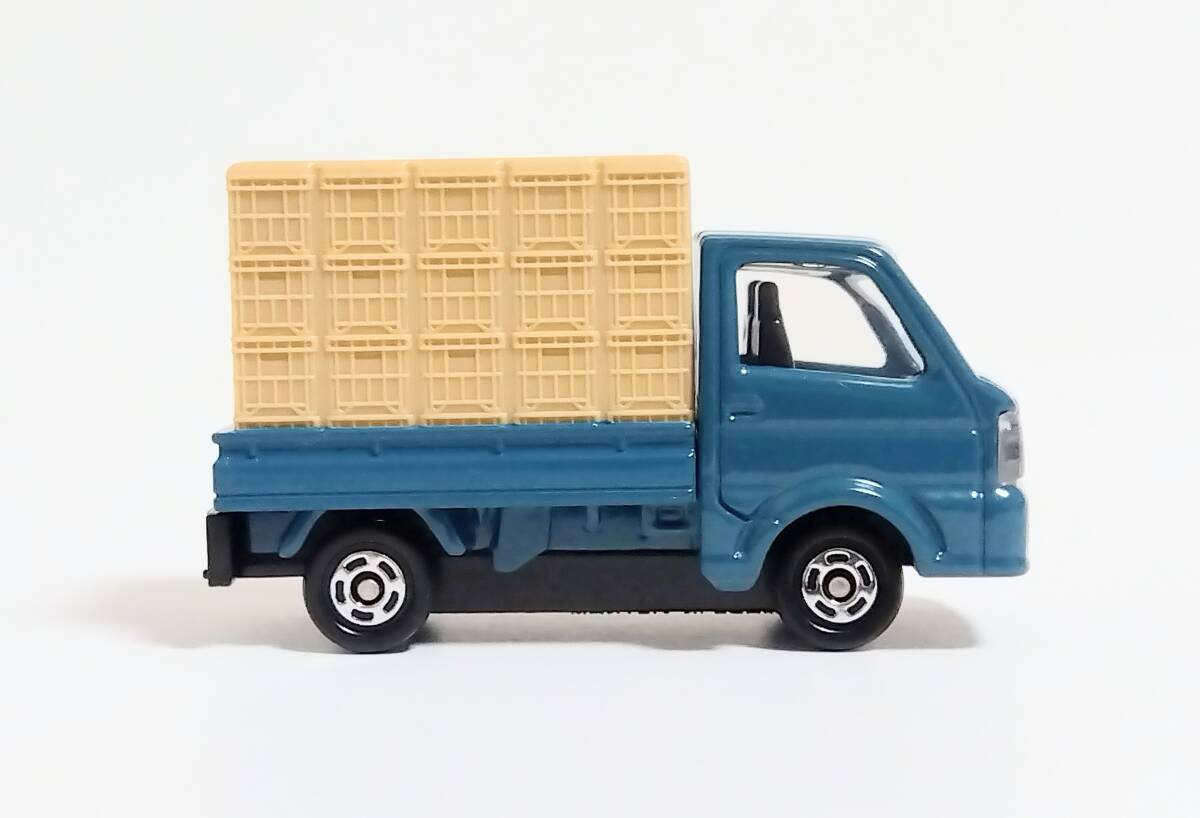廃盤トミカ【スズキ キャリィ】ブルー★標識・箱なし★ミニカー美品★まとめて同梱可能♪ _画像6