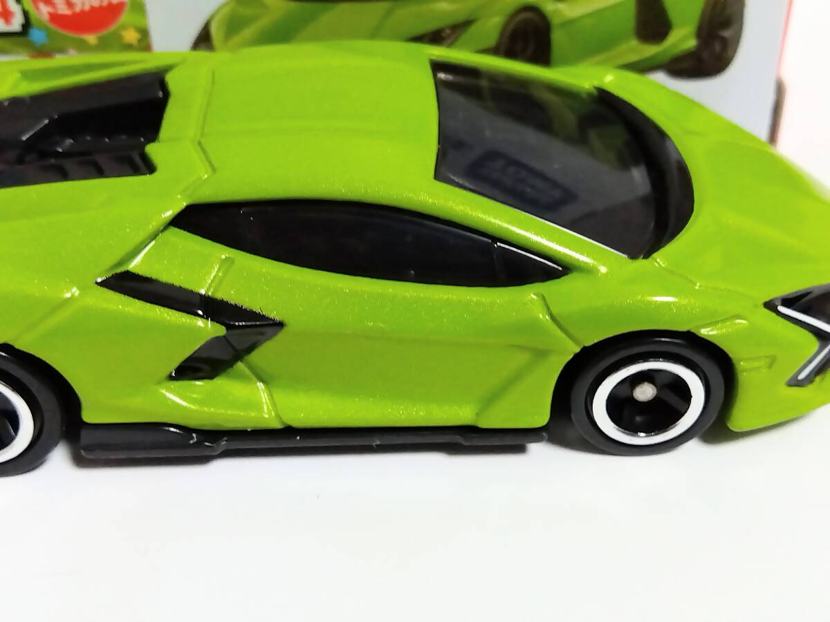トミカ 初回特別仕様【ランボルギーニ レヴエルト】開封済み★右ドア塗装不良あり★まとめて同梱可能♪ _画像6