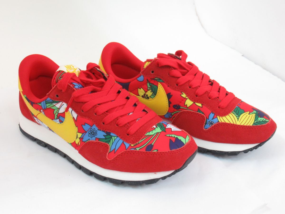 AN 20-1 未使用保管品 NIKE AIR ナイキ エアーペガサス アロハ 24.5cm レッド スニーカー ランニングシューズ_画像2