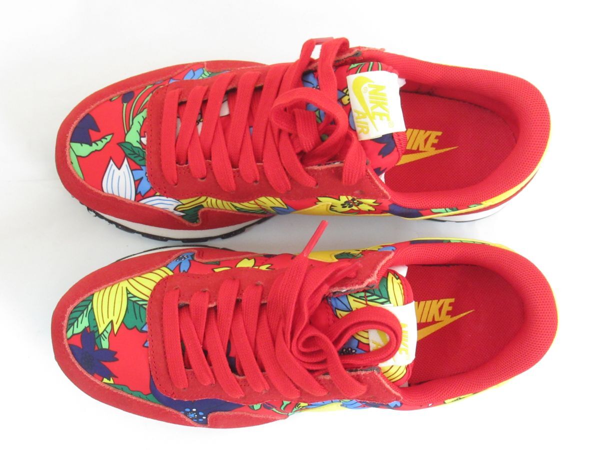 AN 20-1 未使用保管品 NIKE AIR ナイキ エアーペガサス アロハ 24.5cm レッド スニーカー ランニングシューズ_画像5