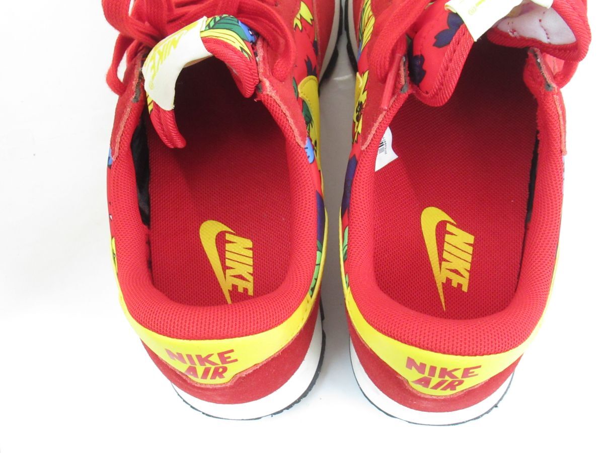 AN 20-1 未使用保管品 NIKE AIR ナイキ エアーペガサス アロハ 24.5cm レッド スニーカー ランニングシューズ_画像6