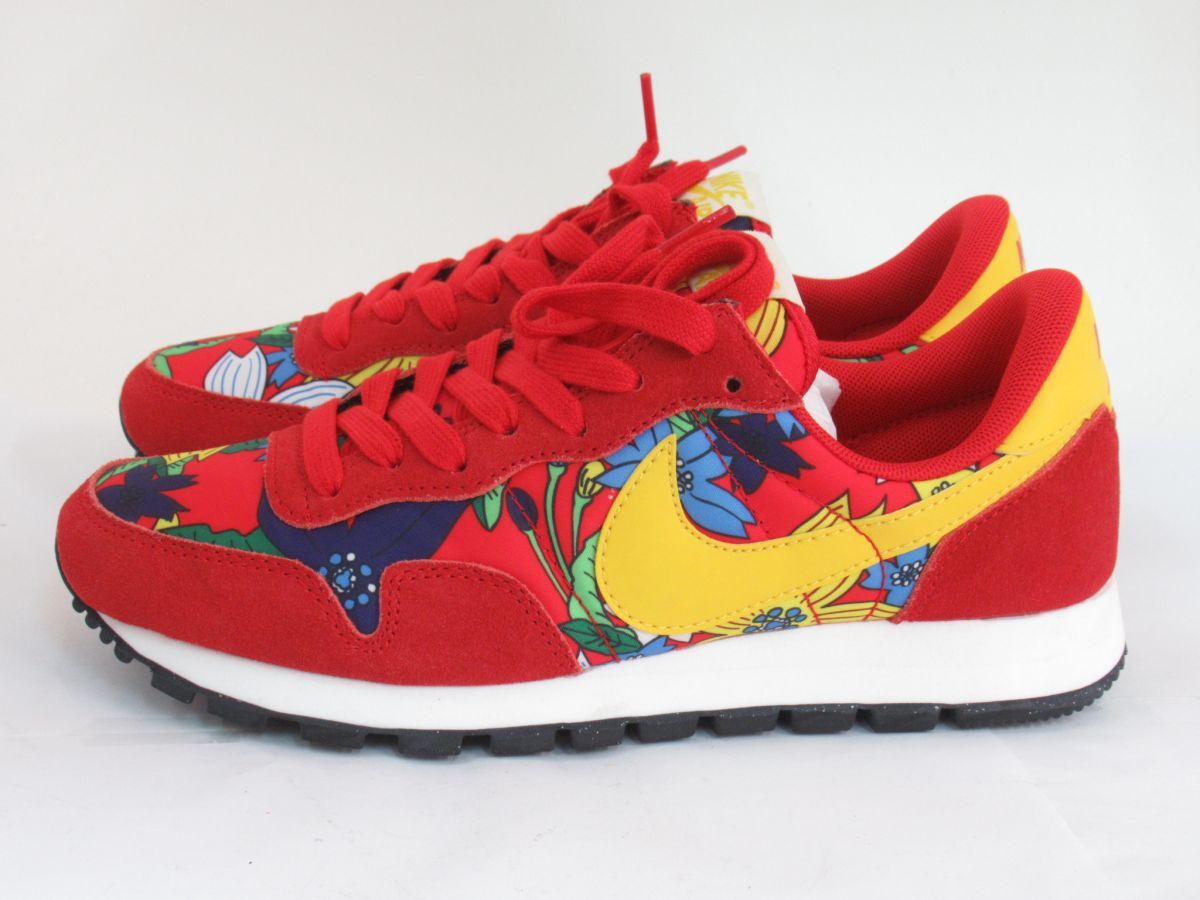 AN 20-1 未使用保管品 NIKE AIR ナイキ エアーペガサス アロハ 24.5cm レッド スニーカー ランニングシューズ_画像8