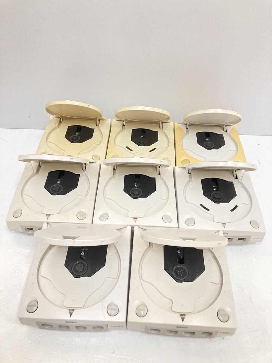 SEGA ドリームキャスト 8台 まとめ 動作未確認 ジャンク扱い 1121-413_画像2