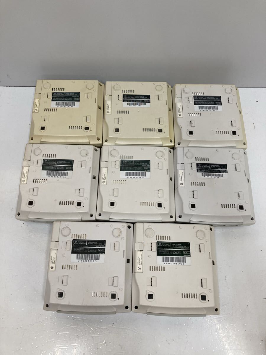 SEGA ドリームキャスト 8台 まとめ 動作未確認 ジャンク扱い 1121-413_画像3