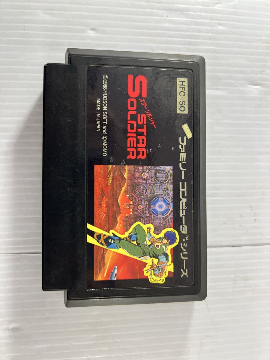 FC ファミリーコンピュータ　スターソルジャー カセットのみ_画像1