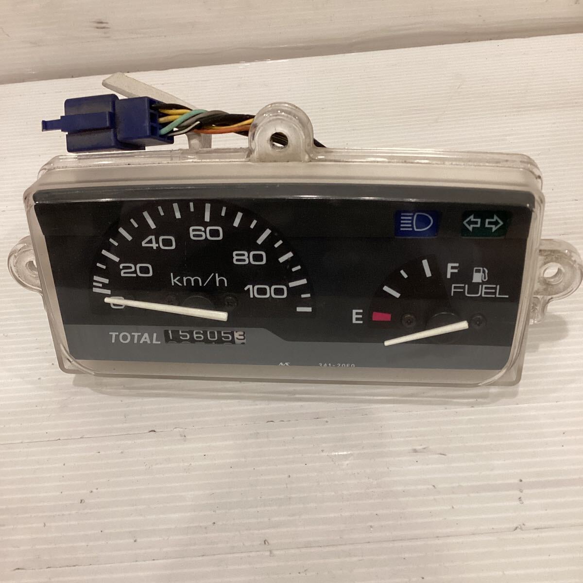 A53-3 スズキ ヴェクスター150 CG42A スピードメーター 動作確認済み 純正部品_画像1