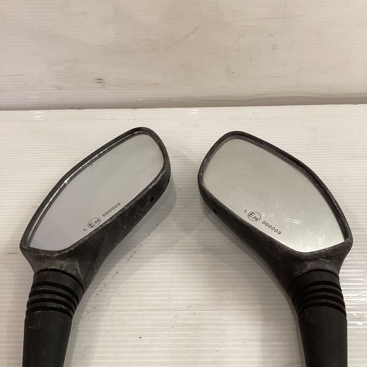 E59-24 スズキ アドレス125 DT11A ミラー左右セット　純正部品_画像2