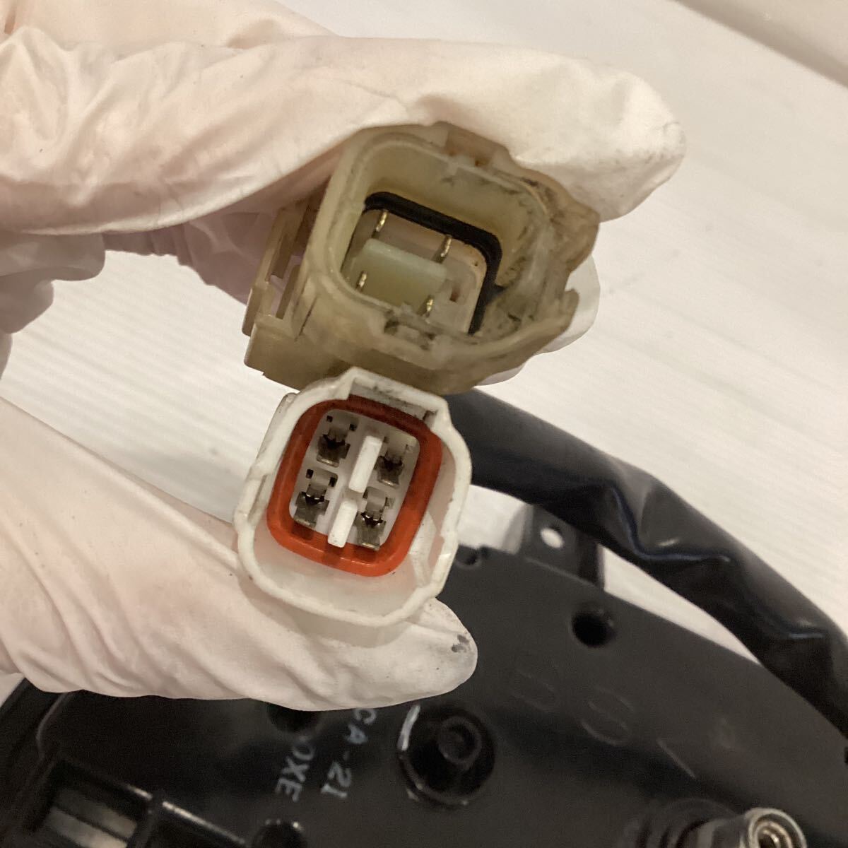 E61-15 ヤマハ マジェスティ125 キャブ車 5CA スピードメーター　動作確認済み 純正部品_画像6