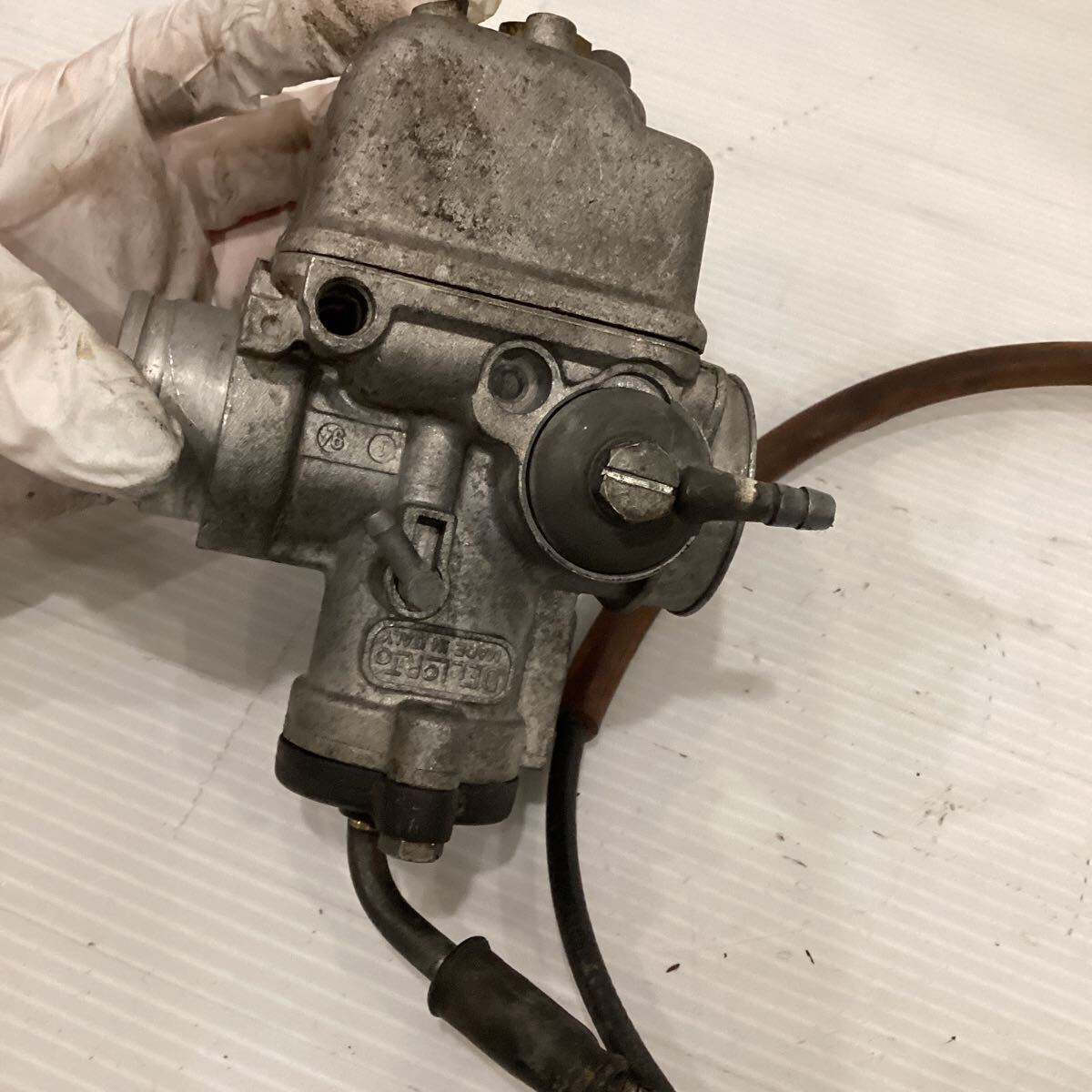 E61-42 GASGAS ガスガス コンタクト JT250 VTRGG259 コンタクト キャブレター　ジャンク　純正部品_画像3