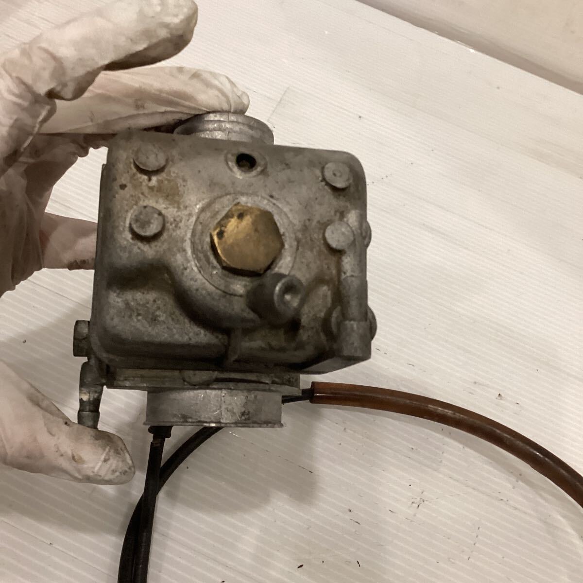 E61-42 GASGAS ガスガス コンタクト JT250 VTRGG259 コンタクト キャブレター　ジャンク　純正部品_画像5