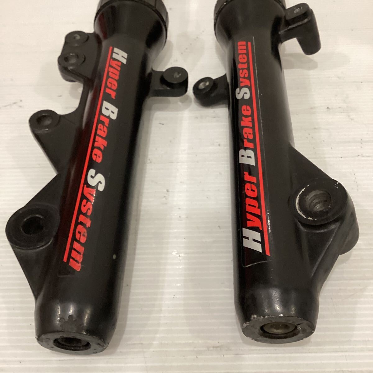 A10-5 ヤマハ シグナスX SE44J 国内2型　フロントフォーク　漏れ有り　純正部品_画像3