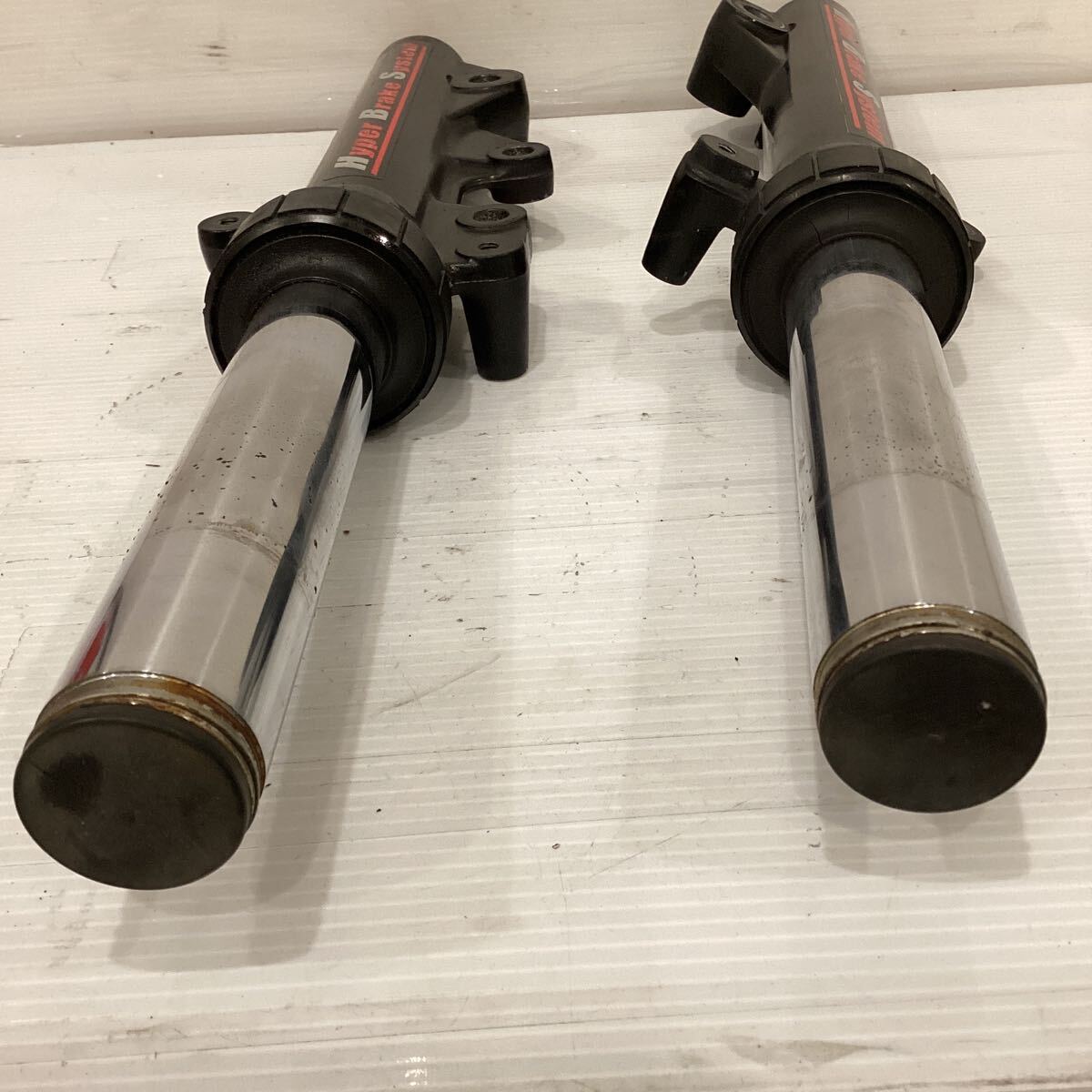 A10-5 ヤマハ シグナスX SE44J 国内2型　フロントフォーク　漏れ有り　純正部品_画像9