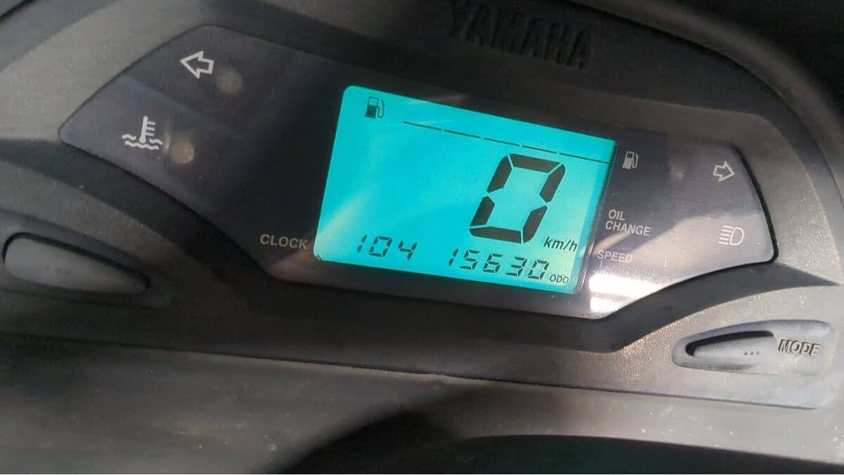 E61-15 ヤマハ マジェスティ125 キャブ車 5CA スピードメーター　動作確認済み 純正部品_画像10