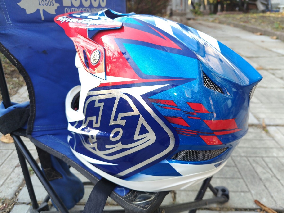  прекрасный товар Troy Lee off-road шлем size M