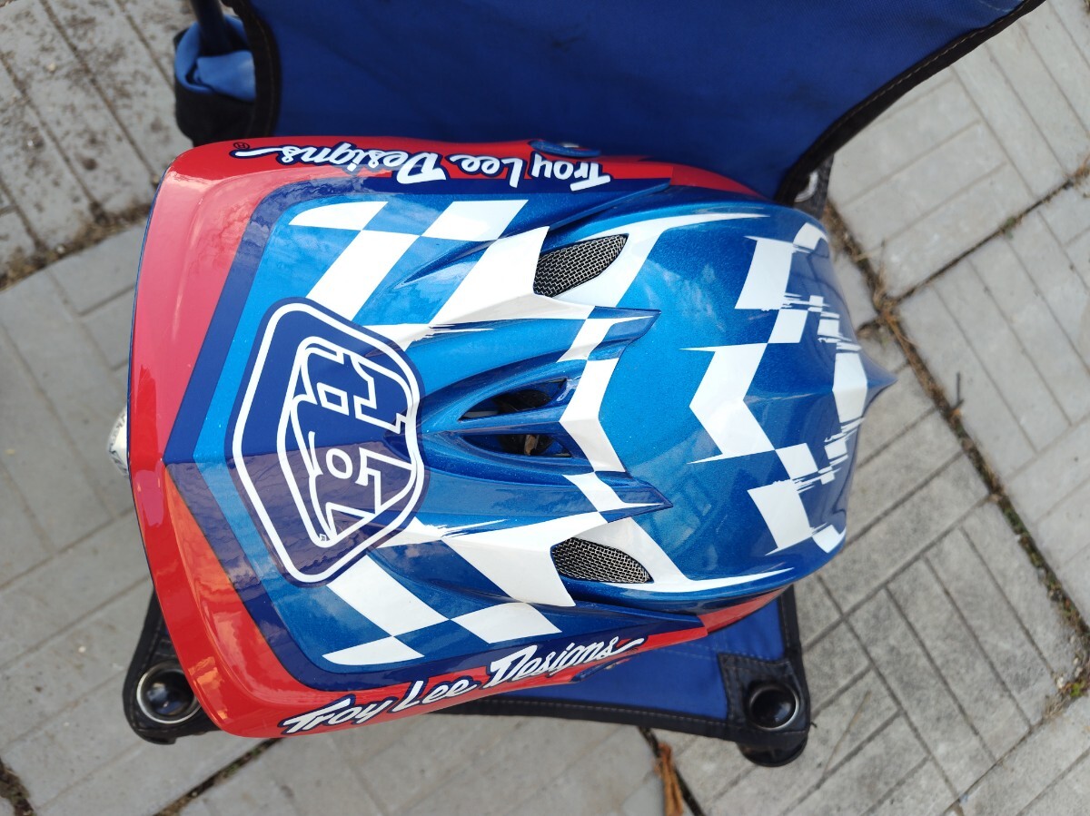  прекрасный товар Troy Lee off-road шлем size M