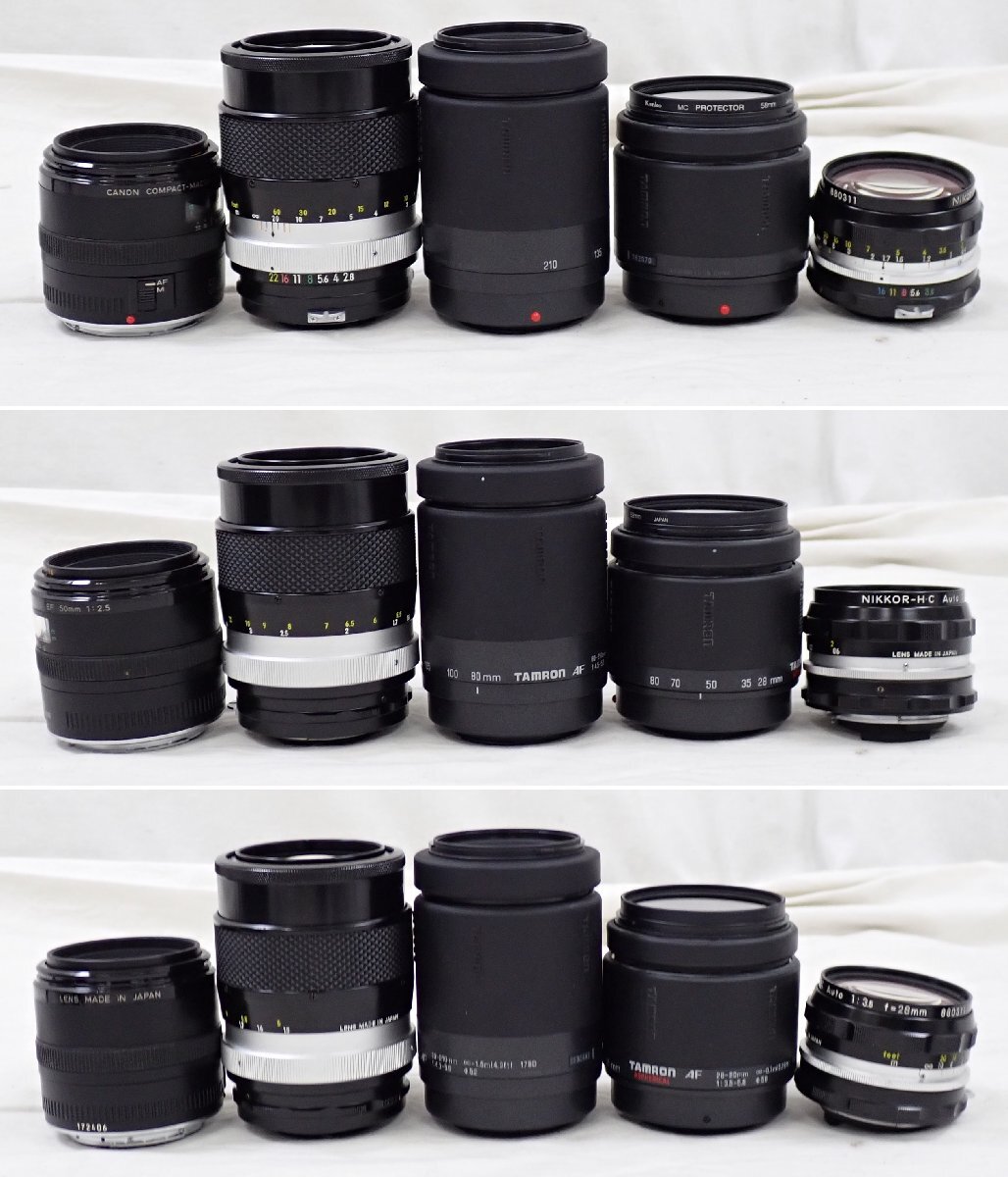 ☆1円 カメラ 大量セット/Canon EOS650/Kiss/D70/Nikomat/NIKONOS-III/オリンパス PEN-EE/MINOLTA 他/レンズ/ジャンク扱い&2136500055_画像7