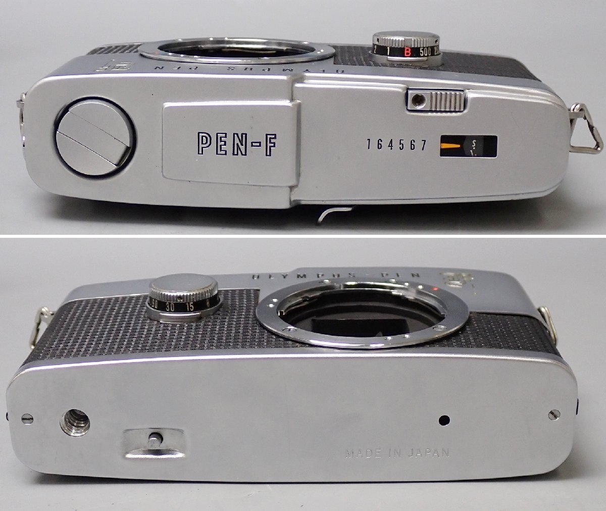 ★OLYMPUS/オリンパス PEN-F フィルム一眼レフカメラ ボディ/シルバー&2170600002_画像4