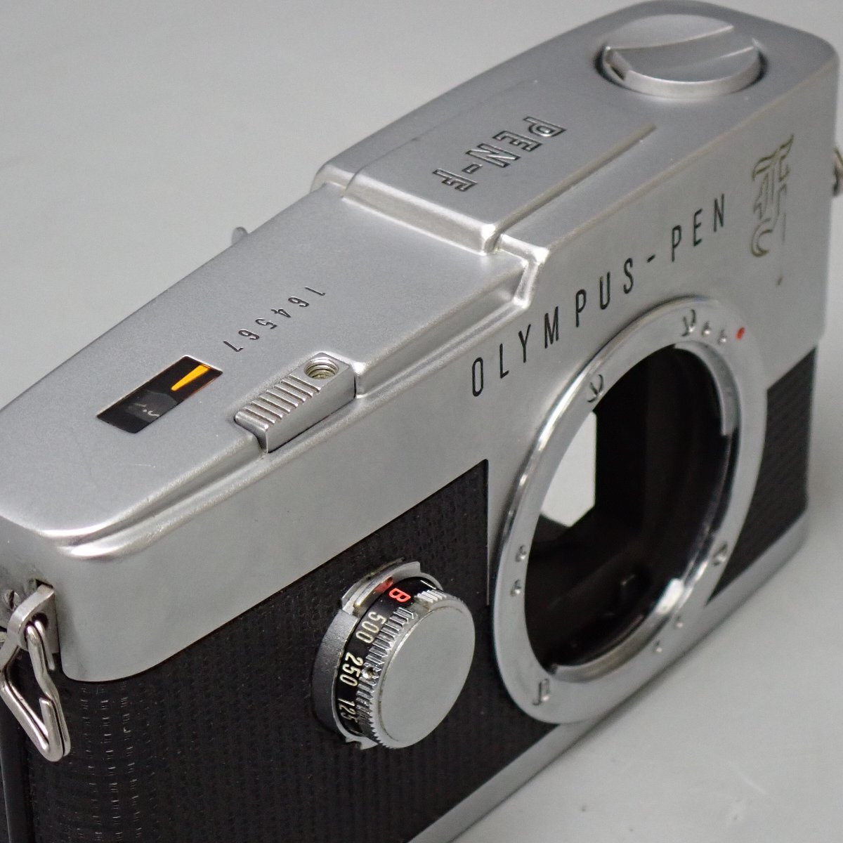 ★OLYMPUS/オリンパス PEN-F フィルム一眼レフカメラ ボディ/シルバー&2170600002_画像6