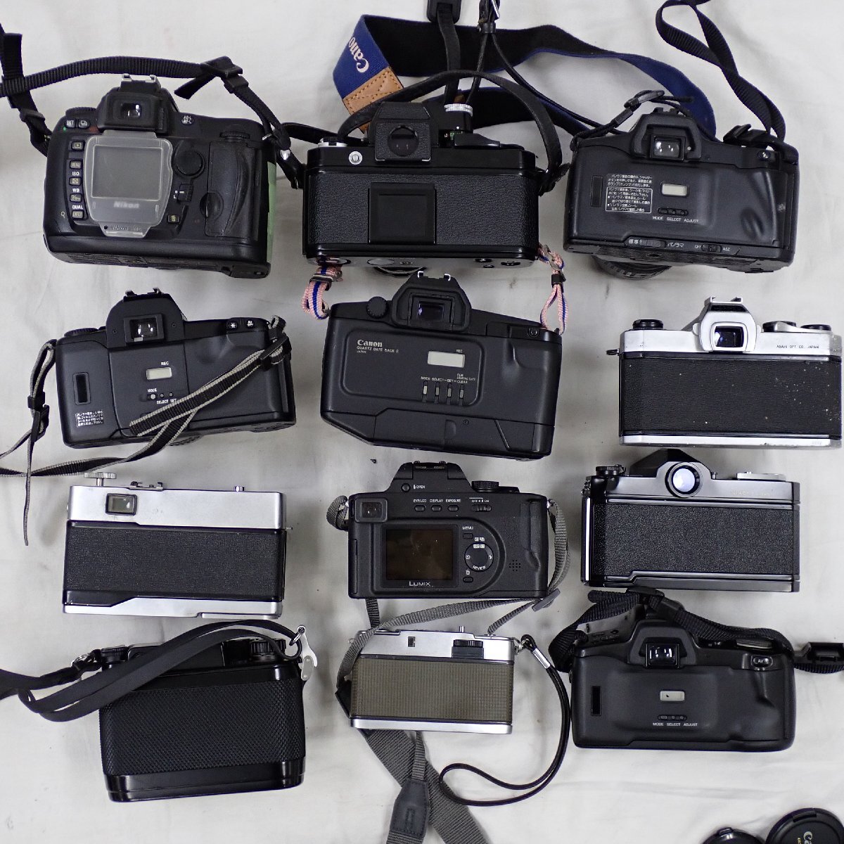 ☆1円 カメラ 大量セット/Canon EOS650/Kiss/D70/Nikomat/NIKONOS-III/オリンパス PEN-EE/MINOLTA 他/レンズ/ジャンク扱い&2136500055_画像3