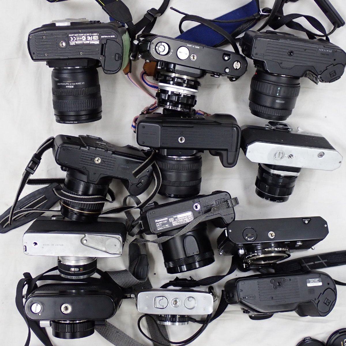 ☆1円 カメラ 大量セット/Canon EOS650/Kiss/D70/Nikomat/NIKONOS-III/オリンパス PEN-EE/MINOLTA 他/レンズ/ジャンク扱い&2136500055_画像5