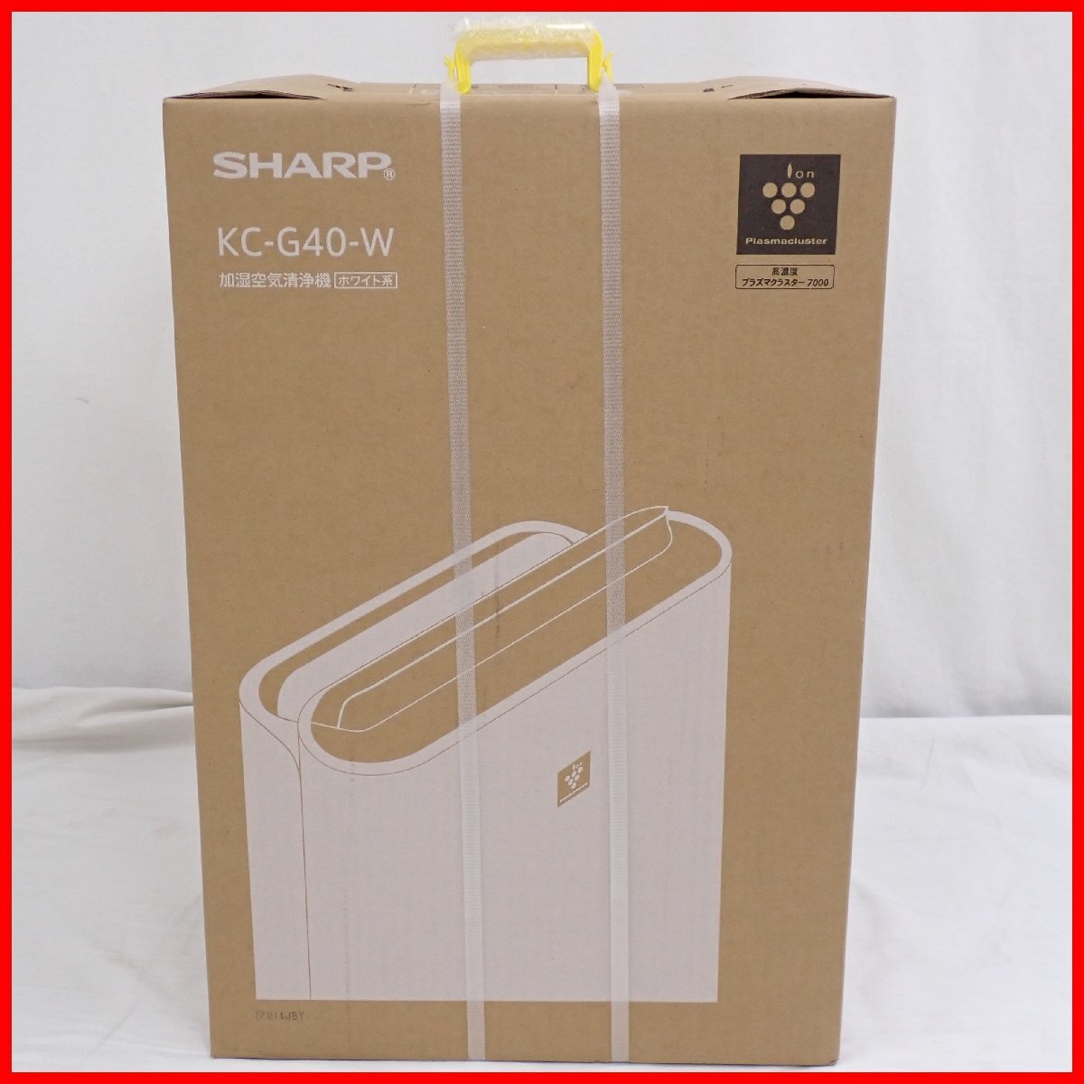 * нераспечатанный SHARP/ sharp высокая плотность "plasma cluster" система очищения воздуха ионами 7000 увлажнение очиститель воздуха /KC-G40-W/ оттенок белого /11~18 татами / сборник ..* дезодорирующий в одном корпусе &2187400003 * нераспечатанный SHARP/ sharp высокая плотность "plasma cluster" система очищения воздуха ионами 7000 увлажнение очиститель воздуха /KC-G40-W/ оттенок белого /11~18 татами / сборник ..* дезодорирующий в одном корпусе &2187400003