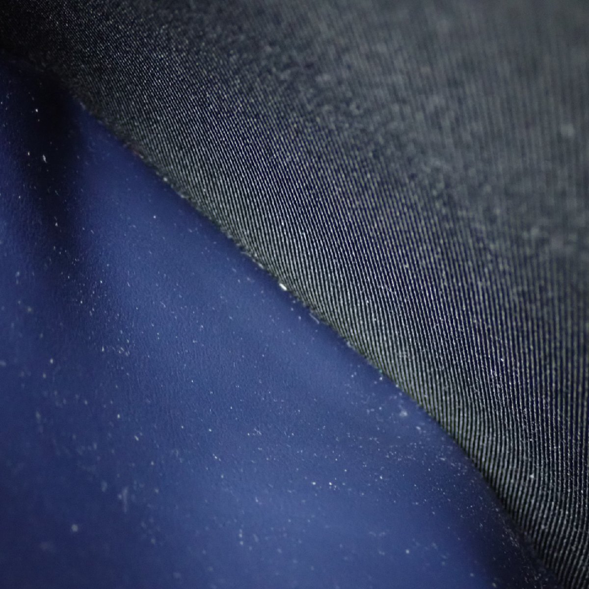 * не использовался Louis Vuitton монограмма гобелен Voyage MM клатч M80034/ темно-синий серия / Denim / пакет * с коробкой &1843300184