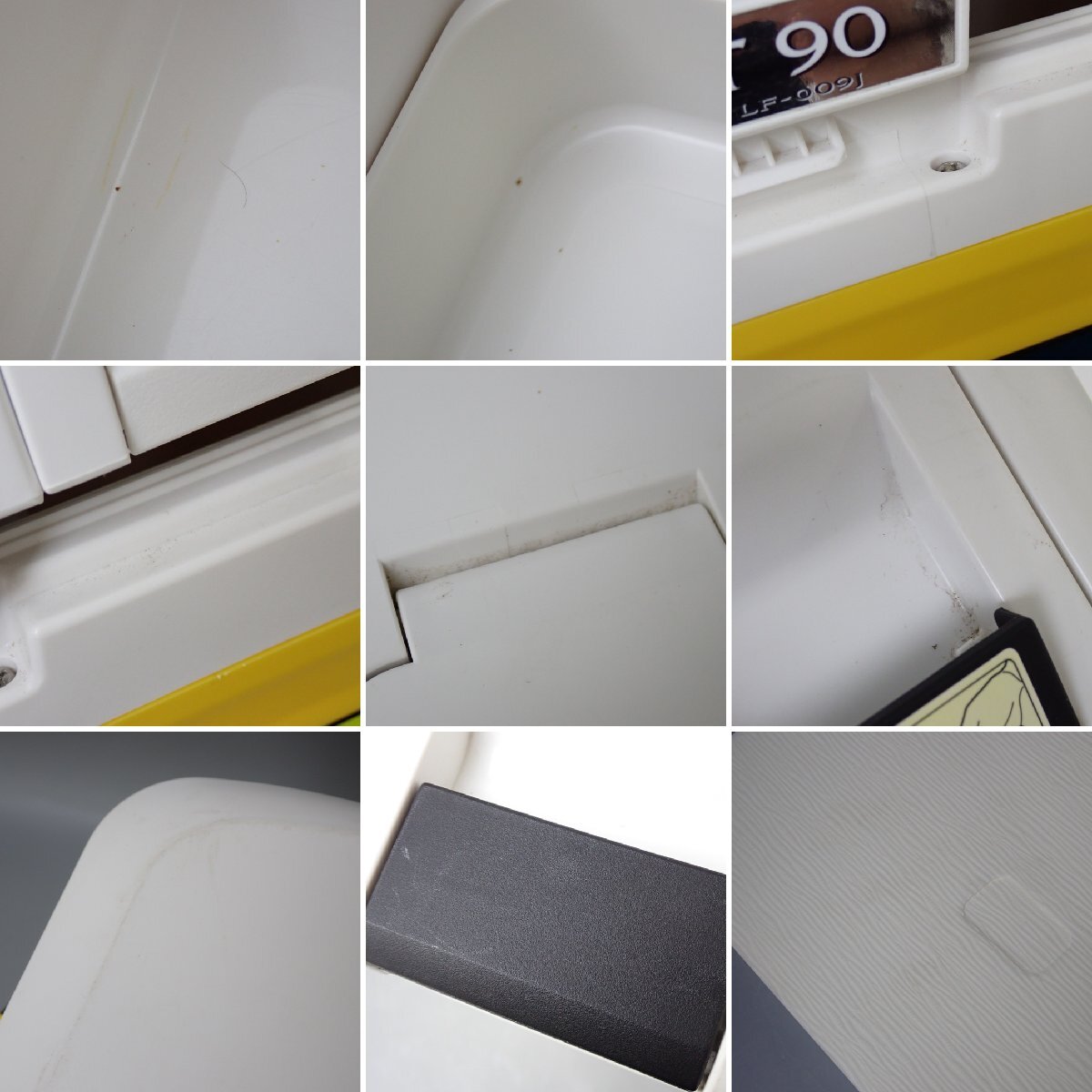 ★SHIMANO/シマノ クーラーボックス フィクセル ライト スペシャル 9L/イエロー×オフ白/LF-009J/なるほどマット付き/釣り&2175500007_画像8