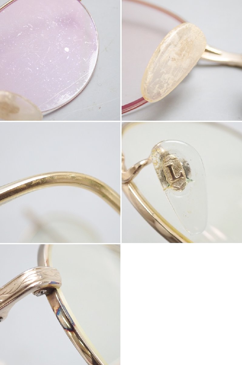 *NINA RICCI/ Nina Ricci NR5645 18KGF & SEIKO/ Seiko Zari -gLE-3117PX раз ввод очки 2 пункт / Gold / очки &2164800043