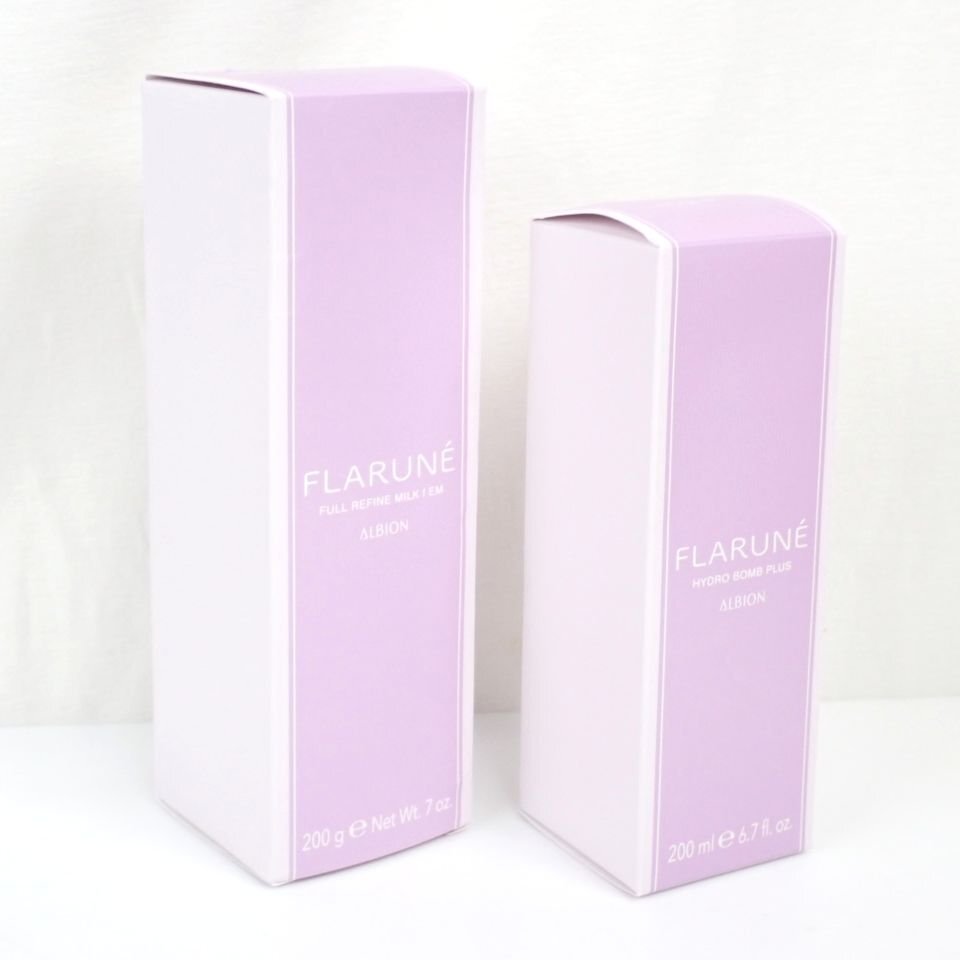 ★新品 アルビオン フラルネ ハイドロボム プラス 200ml + フルリファイン ミルク f EM 200g/スキンケアコスメ&2100000846_画像3