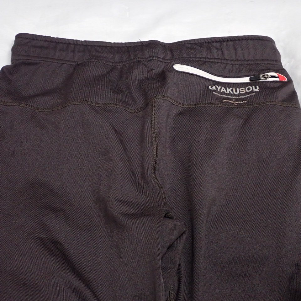 *GYAKUSOU/gyak saw укороченные брюки бег леггинсы мужской S/ темно-коричневый / undercover × Nike &1019600404