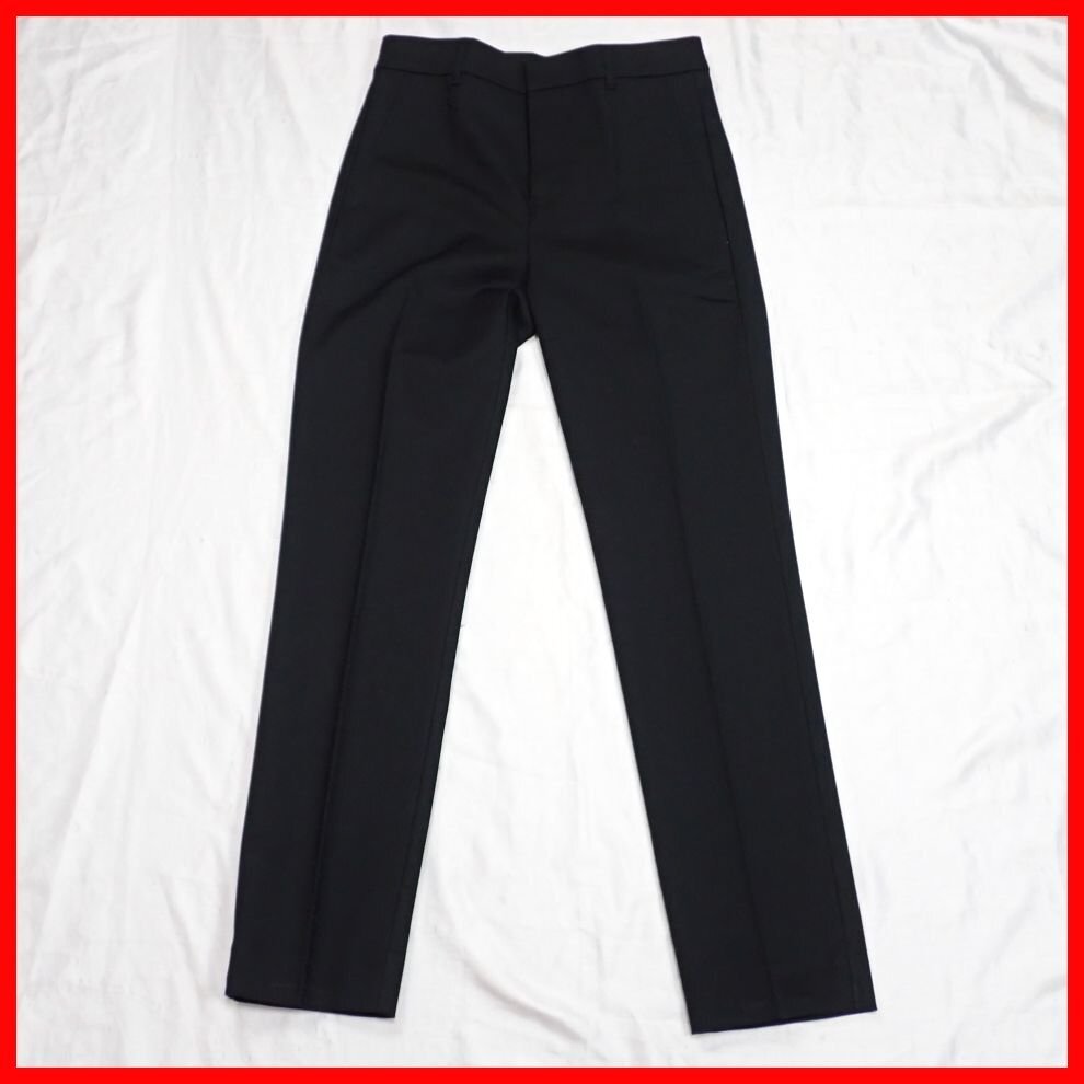 ◆未使用 ローレンラルフローレン ストレートパンツ 0/レディースM~L相当/ブラック/コットン他/ストレッチ&1111103753_画像1