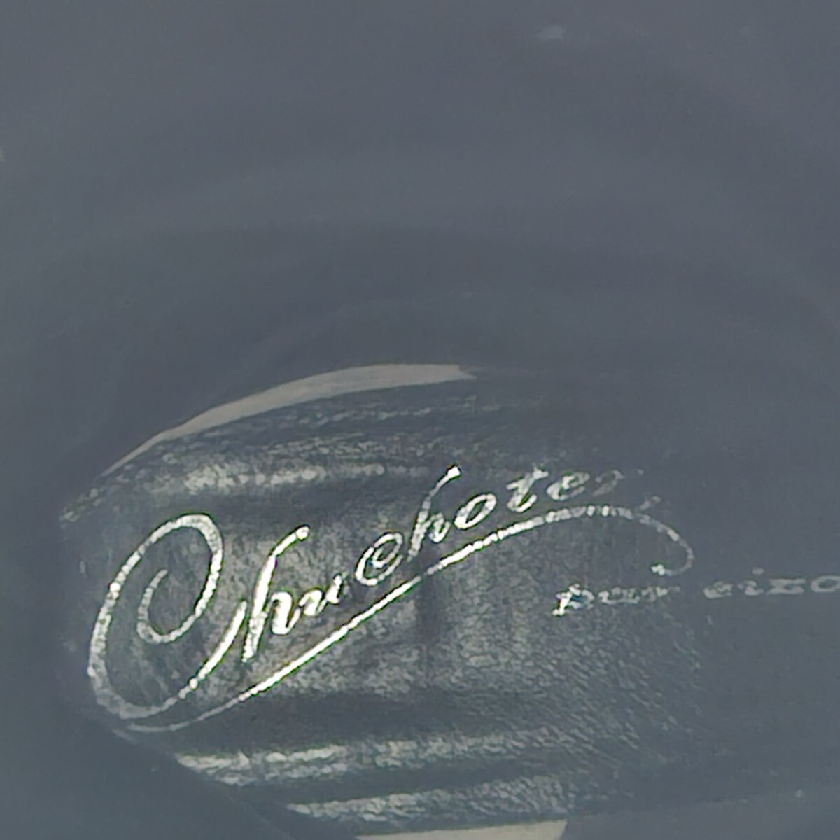 EIZO エイゾー chuchoter 天然皮革 ロングブーツ バックリボン ブラウン サイズ22.5cm かかとのすり減りが若干あります_画像9