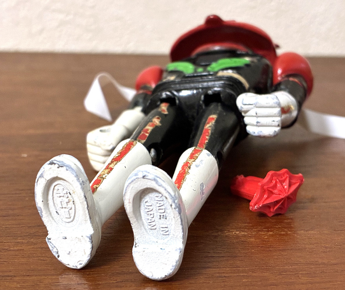 1970年代 ポピー 超合金 仮面ライダーストロンガー 当時品 パーツレストア品 昭和レトロ ビンテージ_画像9