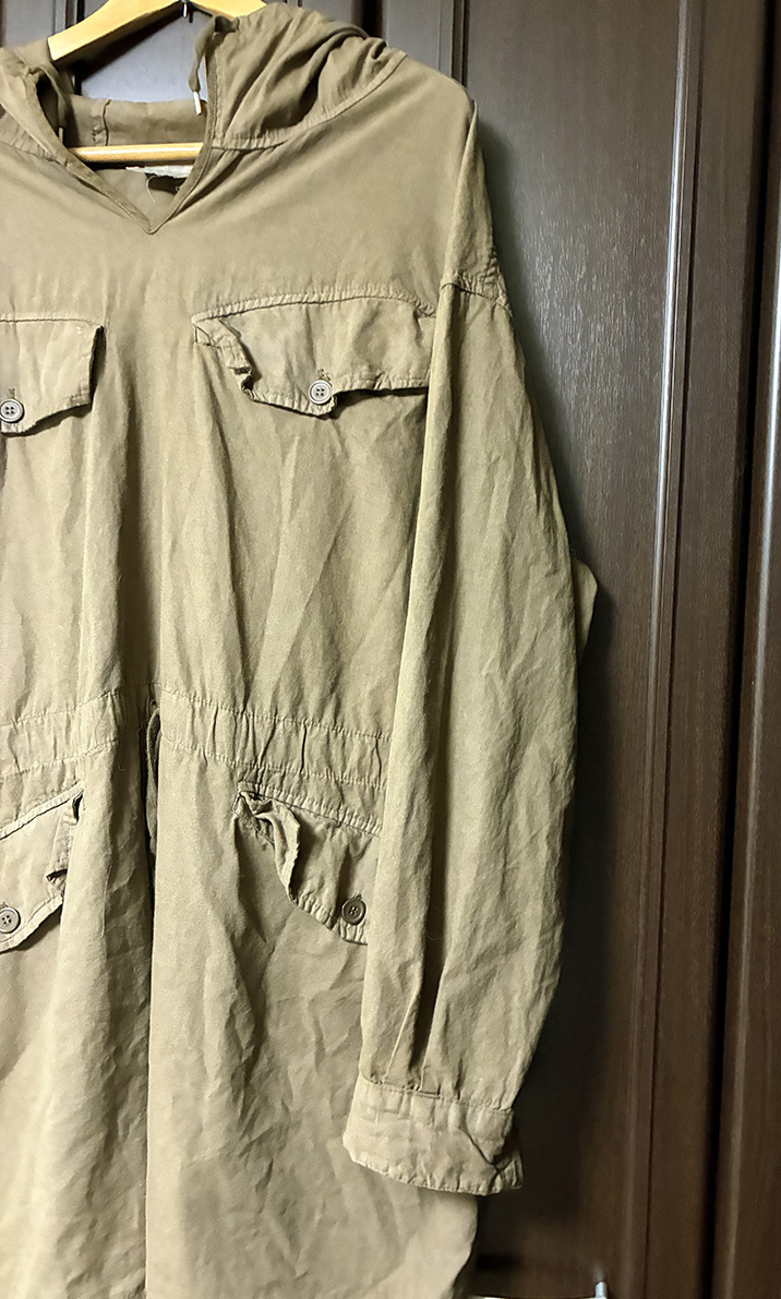 FREAK'S STORE フリークスストア アノラックパーカー 古着 ミリタリージャケット モッズコート サイズL 36 Lambretta Vespa 乗りの方_画像7